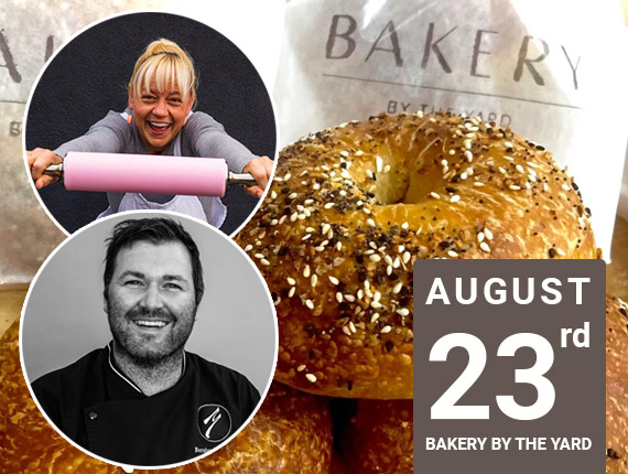 Pop up at Bakery at the yard - August 23rd